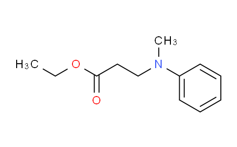 CAS No. 2003-76-1, N-Methyl-N-phenyl-beta-alanine ethyl ester
