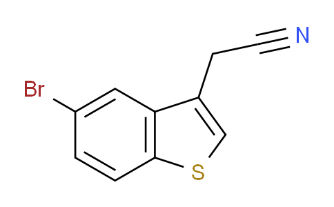 CAS No. 23799-61-3, 5-bromo-3-cyanomethyl-benzo[b]thiophene