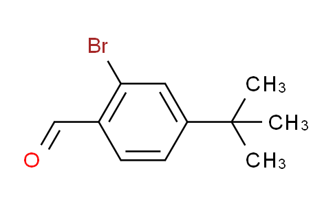 CAS No. 246139-77-5, 2-Bromo-4-(tert-butyl)benzaldehyde
