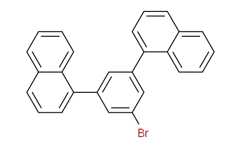 CAS No. 173678-07-4, 3,5- Bis(1-naphthyl)-1-bromobenzene
