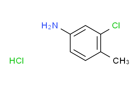 CAS No. 7745-89-3, 3-Chloro-4-methylaniline hydrochloride
