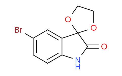 CAS No. 75822-54-7, 5'-Bromospiro[[1,3]dioxolane-2,3'-indolin]-2'-one