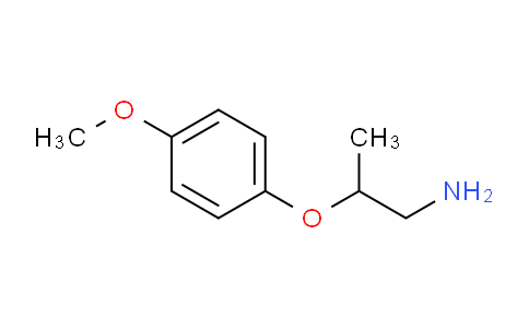 CAS No. 93750-30-2, 2-(4-Methoxyphenoxy)propylamine