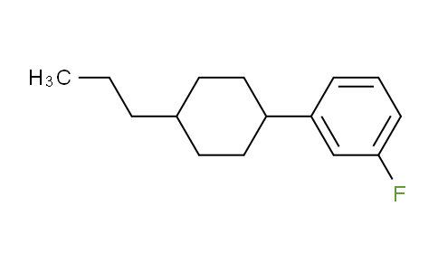 CAS No. 119511-09-0, 4-Propyl-1-(3-fluorophenyl)-cyclohexane