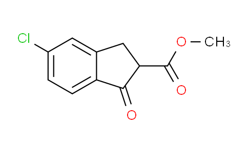 CAS No. 65738-56-9, Methyl 5-chloro-1-oxo-2,3-dihydro-1H-indene-2-carboxylate