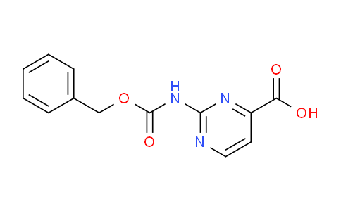 CAS No. 1443227-29-9, 2-(benzyloxycarbonylamino)pyrimidine-4-carboxylic acid