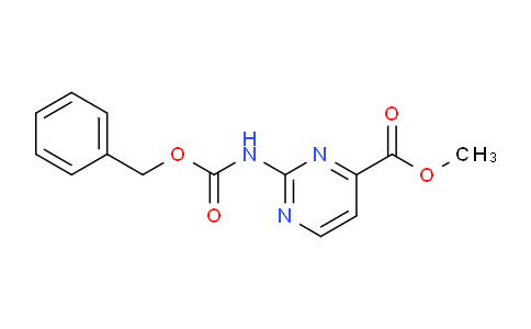 CAS No. 1443227-30-2, Methyl 2-(((benzyloxy)carbonyl)amino)pyrimidine-4-carboxylate