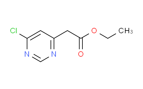 CAS No. 1261542-34-0, Ethyl 2-(6-chloropyrimidin-4-yl)acetate