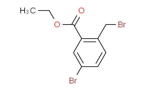 CAS No. 950741-84-1, 5-Bromo-2-bromomethyl-benzoic acid ethyl ester