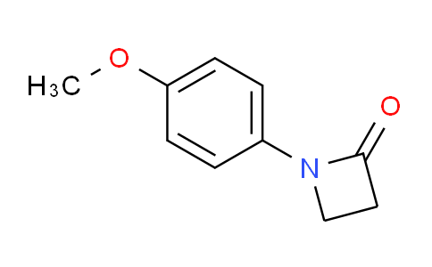 CAS No. 7661-29-2, 1-(4-Methoxy-phenyl)-azetidin-2-one