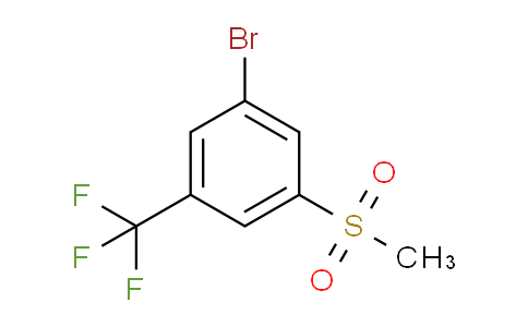 CAS No. 1215205-96-1, 1-Bromo-3-methanesulfonyl-5-trifluoromethyl-benzene