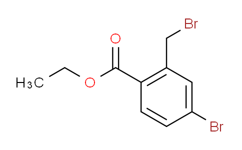 CAS No. 260561-85-1, 4-Bromo-2-bromomethyl-benzoic acid ethyl ester