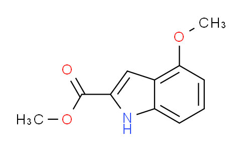 CAS No. 11258-23-4, 4-Methoxy-1H-indole-2-carboxylic acid methyl ester