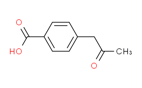 CAS No. 15482-54-9, 4-(2-Oxopropyl)benzoic acid