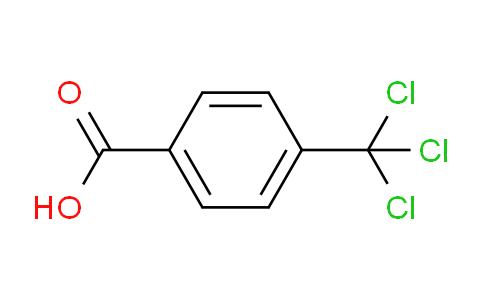 CAS No. 5264-40-4, 4-(Trichloromethyl)benzoic acid
