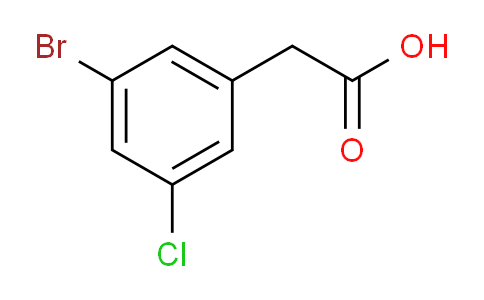CAS No. 202001-01-2, (3-bromo-5-chloro-phenyl)-acetic acid