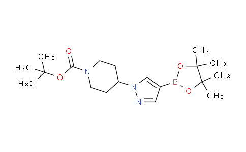 CAS No. 1265484-33-0, Tert-butyl 4-(4-(4,4,5,5-tetramethyl-1,3,2-dioxaborolan-2-yl)-1h-pyrazol-1-yl)piperidine-1-carboxylate