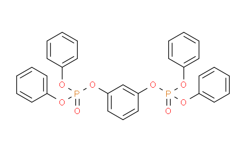 CAS No. 57583-54-7, (3-Diphenoxyphosphoryloxyphenyl) diphenyl phosphate