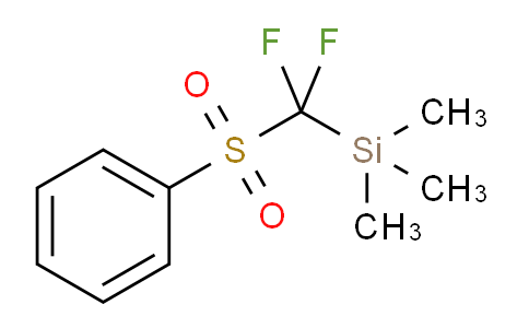 CAS No. 536975-50-5, (Difluoro(phenylsulfonyl)methyl)trimethylsilane