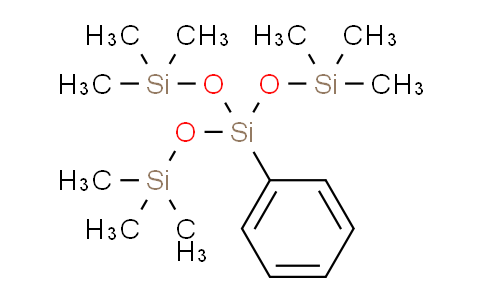 CAS No. 2116-84-9, 1,1,1,5,5,5-Hexamethyl-3-phenyl-3-((trimethylsilyl)oxy)trisiloxane