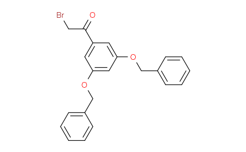 CAS No. 28924-18-7, 2-bromo-1-[3,5-bis(phenylmethoxy)phenyl]ethanone