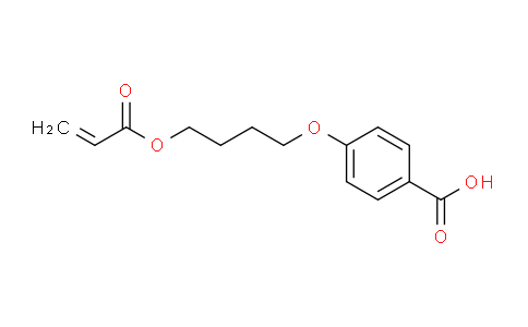 CAS No. 69260-42-0, 4-(4-(Acryloyloxy)butoxy)benzoic acid