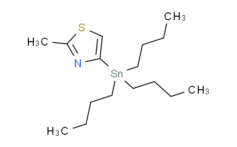 CAS No. 653564-10-4, 2-Methyl-4-(tributylstannyl)thiazole