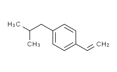 CAS No. 63444-56-4, 1-Isobutyl-4-vinylbenzene