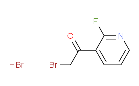 CAS No. 1138033-53-0, 2-Bromo-1-(2-fluoropyridin-3-yl)ethan-1-one hydrobromide