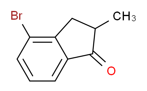 CAS No. 174702-59-1, 4-Bromo-2-methyl-1-indanone