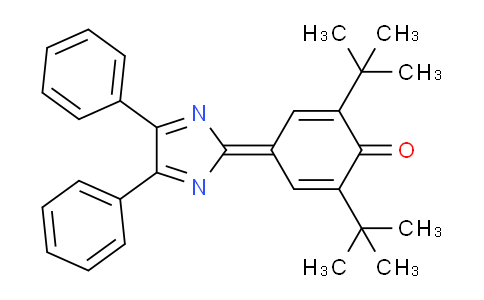 CAS No. 1749-80-0, 2,6-di-tert-butyl-4-(4,5-diphenyl-2H-iMidazol-2-ylidene)cyclohexa-2,5-dienone