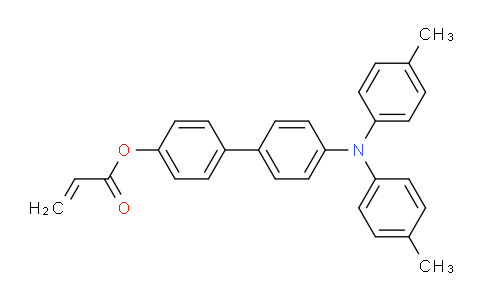 CAS No. 152636-45-8, 4'-(Di-p-tolylaMino)-[1,1'-biphenyl]-4-yl acrylate