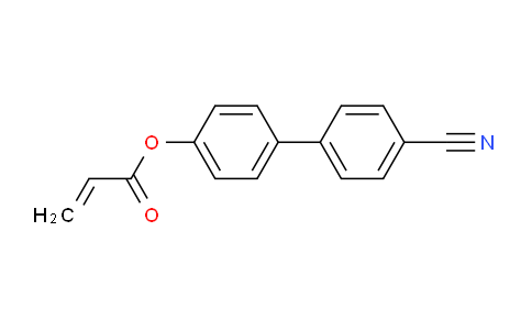 CAS No. 67483-58-3, 4'-Cyano-[1,1'-biphenyl]-4-yl acrylate