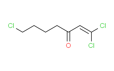 CAS No. 158355-41-0, 1,1,7-trichloro-1-hepten-3-one