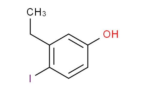 CAS No. 156878-64-7, 3-Ethyl-4-iodophenol