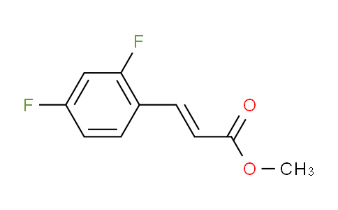 CAS No. 166883-00-7, Methyl 3-(2,4-difluorophenyl)acrylate