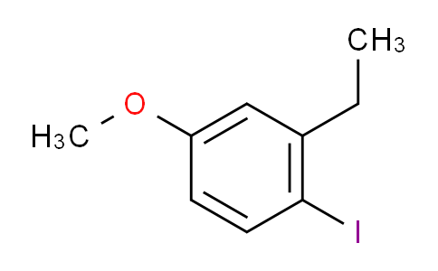 CAS No. 98995-69-8, 2-Ethyl-1-iodo-4-methoxybenzene