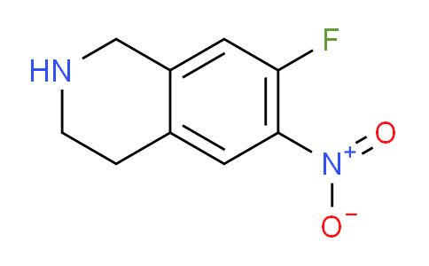 CAS No. 912878-83-2, 7-Fluoro-6-nitro-1,2,3,4-tetrahydroisoquinoline