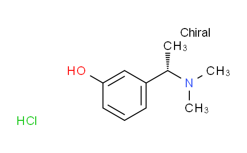 CAS No. 894079-56-2, (S)-3-(1-(Dimethylamino)ethyl)phenol hydrochloride