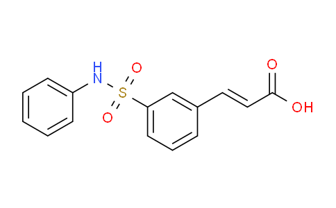 CAS No. 866323-87-7, 2-Propenoic acid, 3-[3-[(phenylaMino)sulfonyl]phenyl]-, (2E)-