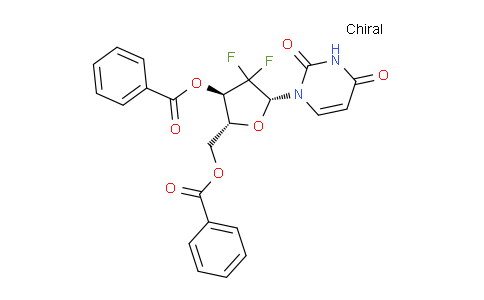 CAS No. 143157-27-1, 2',2'-Difluoro-2'-deoxyuridine 3',5'-Dibenzoate