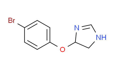 CAS No. 198205-88-8, 4-(4-Bromo-phenoxy)-4,5-dihydro-1H-imidazole