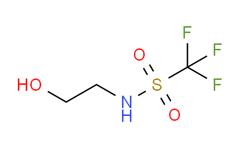 CAS No. 40630-40-8, 1,1,1-Trifluoro-N-(2-hydroxyethyl)methanesulfonamide