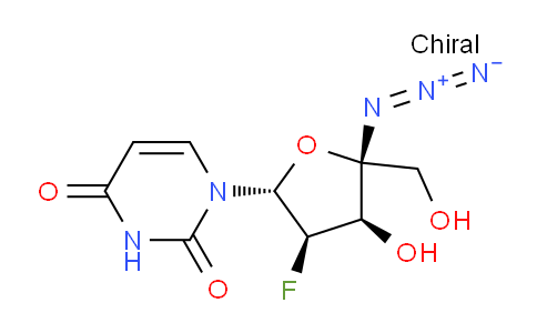 CAS No. 1158728-80-3, 4'-C-azido-2'-deoxy-2'-fluoro-uridine