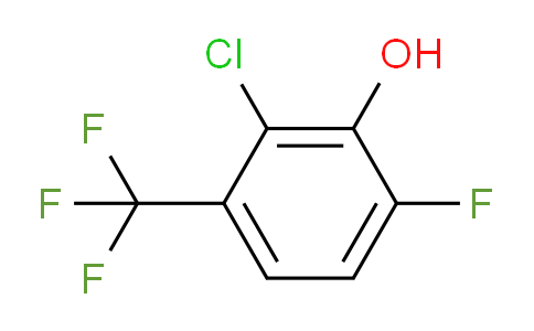 CAS No. 1254781-50-4, 2-Chloro-6-fluoro-3-(trifluoromethyl)phenol