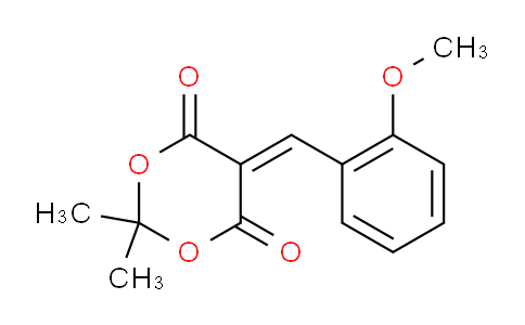 CAS No. 15795-56-9, 5-(2-Methoxybenzylidene)-2,2-dimethyl-1,3-dioxane-4,6-dione