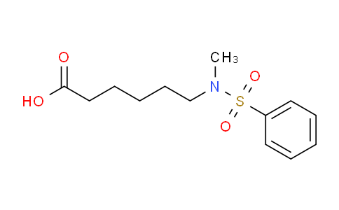 CAS No. 46948-72-5, 6-[methyl(phenylsulphonyl)amino]hexanoic acid