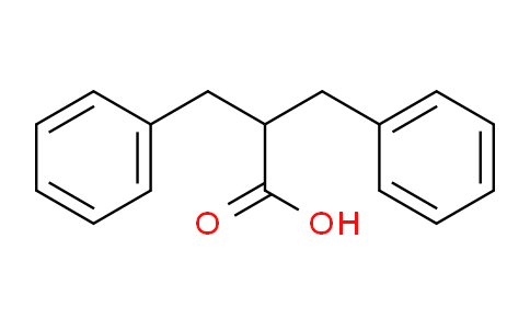 CAS No. 618-68-8, 2-Benzyl-3-phenylpropanoic acid