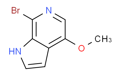 CAS No. 619331-35-0, 7-Bromo-4-methoxy-1H-pyrrolo[2,3-c]pyridine