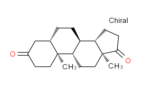 CAS No. 846-46-8, (5S,8R,9S,10S,13S,14S)-10,13-dimethyl-2,4,5,6,7,8,9,11,12,14,15,16-dodecahydro-1H-cyclopenta[a]phenanthrene-3,17-dione